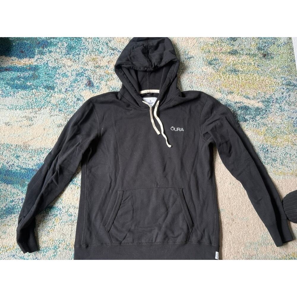 Oura x Reigning Champ - Limited Release Black Terry Cloth Hoodie